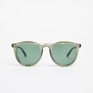 Le Specs Fire Starter Sunglasses; Green